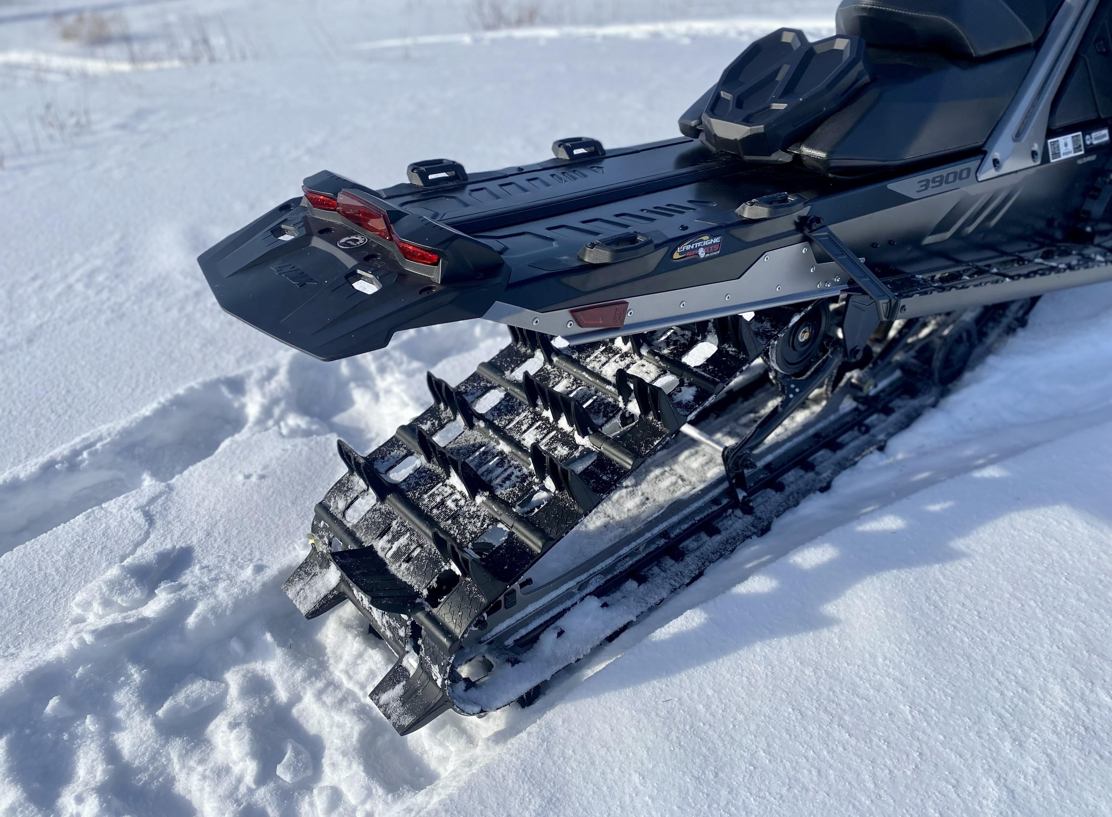 SledMagazine.com: Rear tunnel Lynx Shredder 2024
