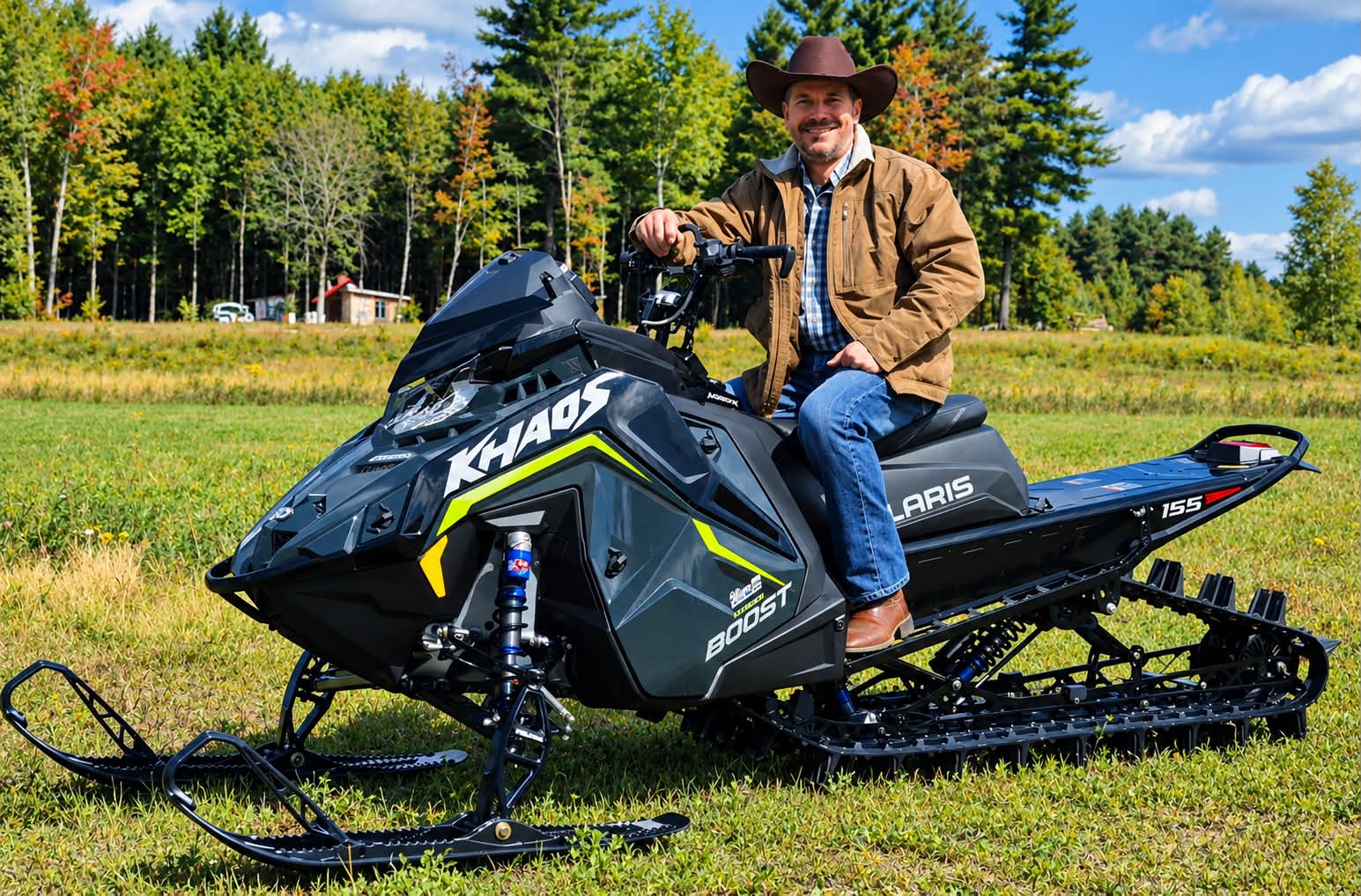 Motoneiges.ca: Polaris RMK Khaos 2027 Cowboy Yves
