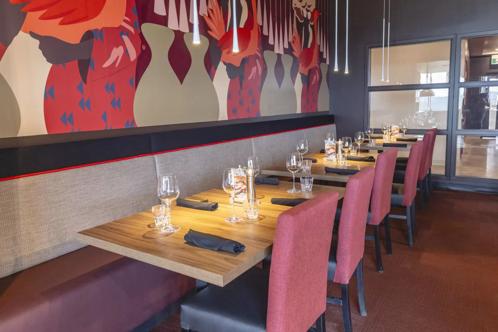 Salle à manger du restaurant PACINI